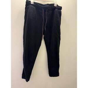 Tommy Hilfiger Mens Sweatpants XL Black Track Workout